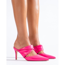 Shelovet růžové jehlové podpatky růžový 1