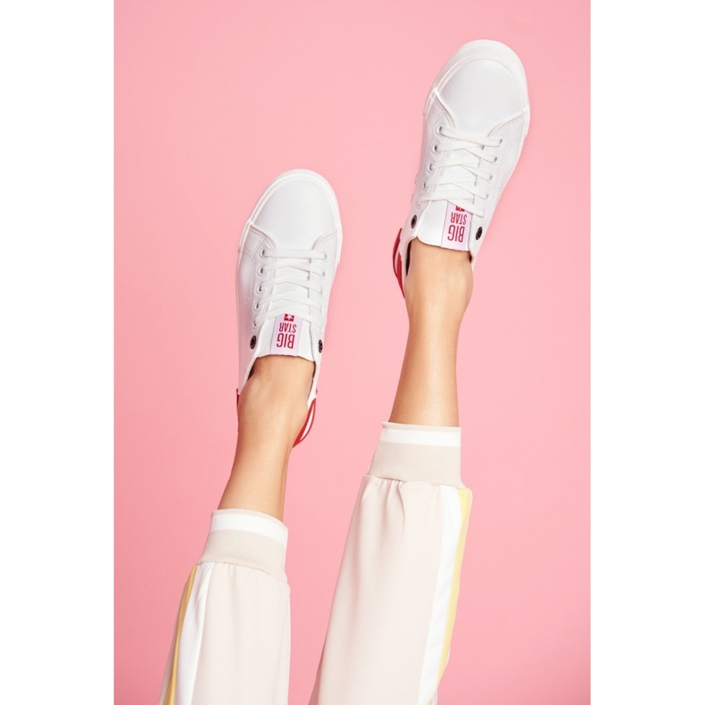 Dámské tenisky Big Star White FF274174 bílý 2