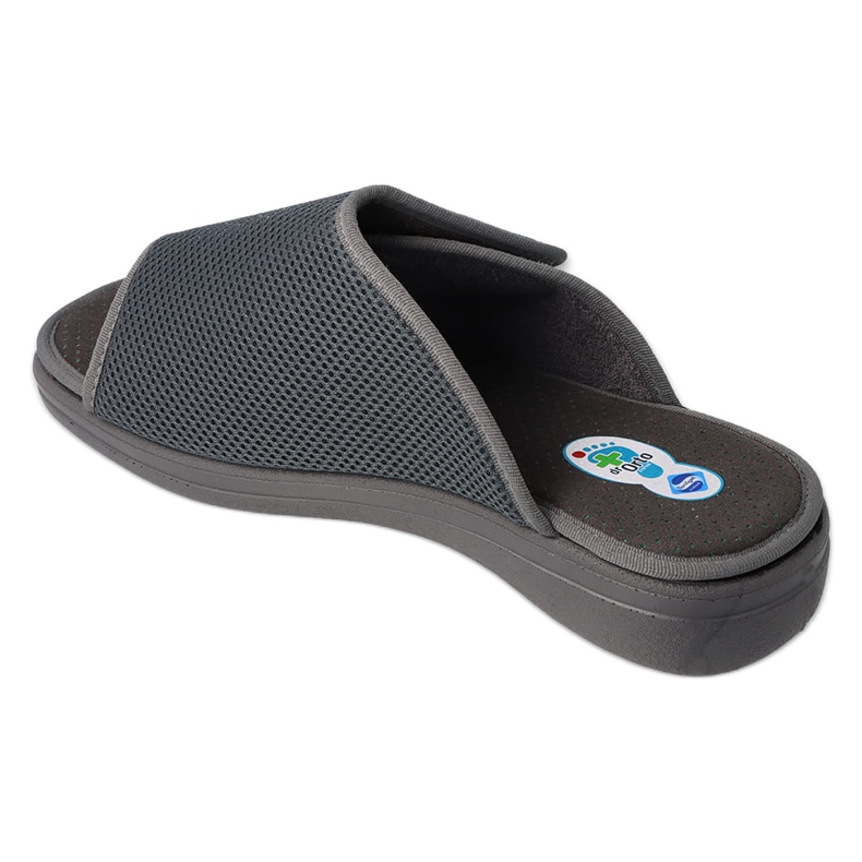 Dr.ORTO Befado pánské pantofle se suchým zipem dole 078M001 zelené zelená 2