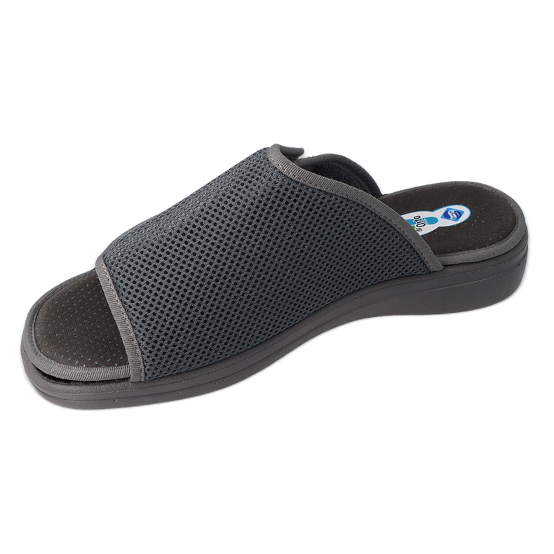 Dr.ORTO Befado pánské pantofle se suchým zipem dole 078M001 zelené zelená 1