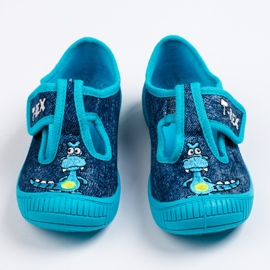 SHELOVET Modré dupačky do školky pro chlapečka 3F modrý 1