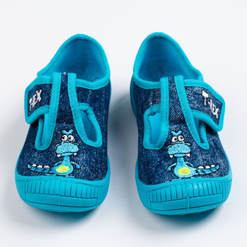 SHELOVET Modré dupačky do školky pro chlapečka 3F modrý 1