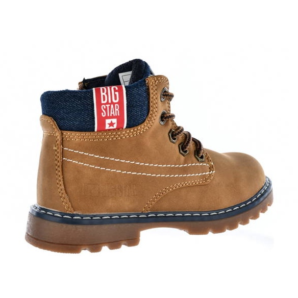 Chlapecké boty zateplené camel Big Star KK374130 žlutá 1 Chlapecké boty zateplené camel Big Star KK374130 žlutá 1
