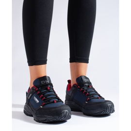 DK Outdoorová trekingová obuv černá námořnická modrá 1