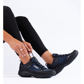 Dámské outdoorové trekové boty DK tmavě modrá modrý 1 Dámské outdoorové trekové boty DK tmavě modrá modrý 1