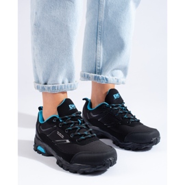 DK černomodré sportovní trekingové boty pro ženy černá 1 DK černomodré sportovní trekingové boty pro ženy černá 1