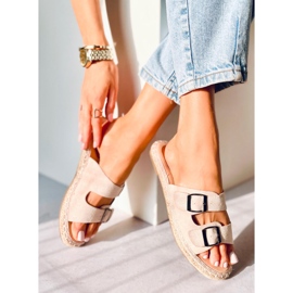 Maina Nude espadrilky béžový 1