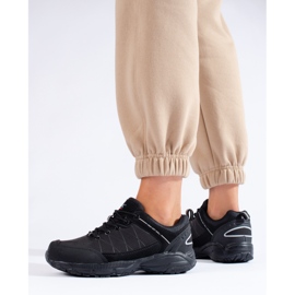 Černé dámské trekové boty DK černý 1