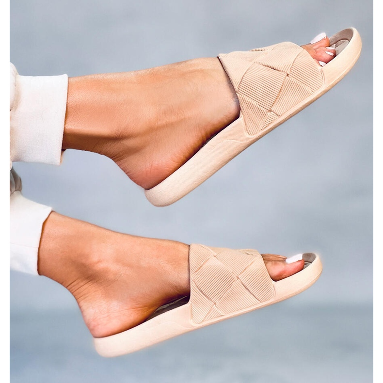 Gumové skluzavky Lottner Khaki béžový 1 Gumové skluzavky Lottner Khaki béžový 1