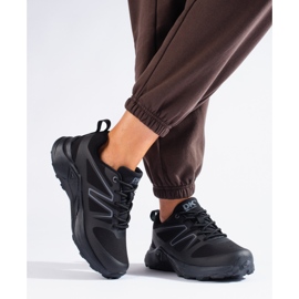DK Softshell dámské trekové boty černé barvy černá 2