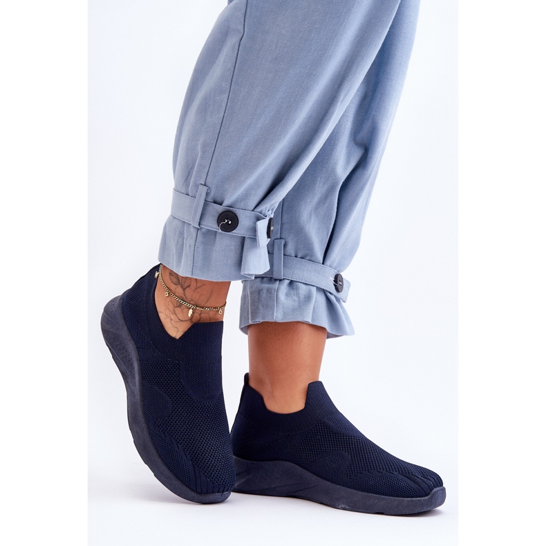 PG1 Dámské nazouvací sportovní boty Navy Claris modrý 1 PG1 Dámské nazouvací sportovní boty Navy Claris modrý 1