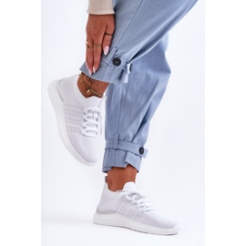 PG1 Klasické dámské sportovní boty bílý nikl 2