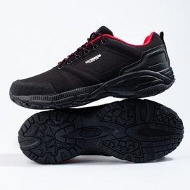 DK pánské trekové boty černo-červené černá 2