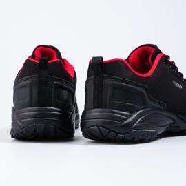 DK pánské trekové boty černo-červené černá 3