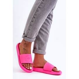 Dámské sportovní pantofle 4F 4FSS23FFLIF069-53S fuchsiové růžový 1 Dámské sportovní pantofle 4F 4FSS23FFLIF069-53S fuchsiové růžový 1