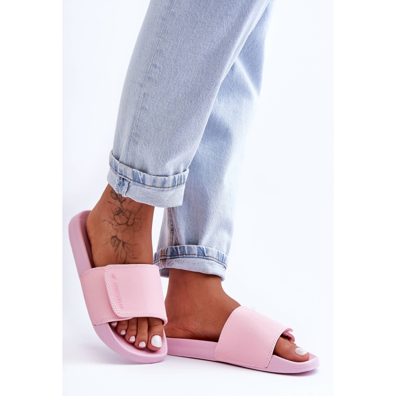 Dámské pantofle 4F 4FSS23FFLIF070-56S růžové růžový 1 Dámské pantofle 4F 4FSS23FFLIF070-56S růžové růžový 1