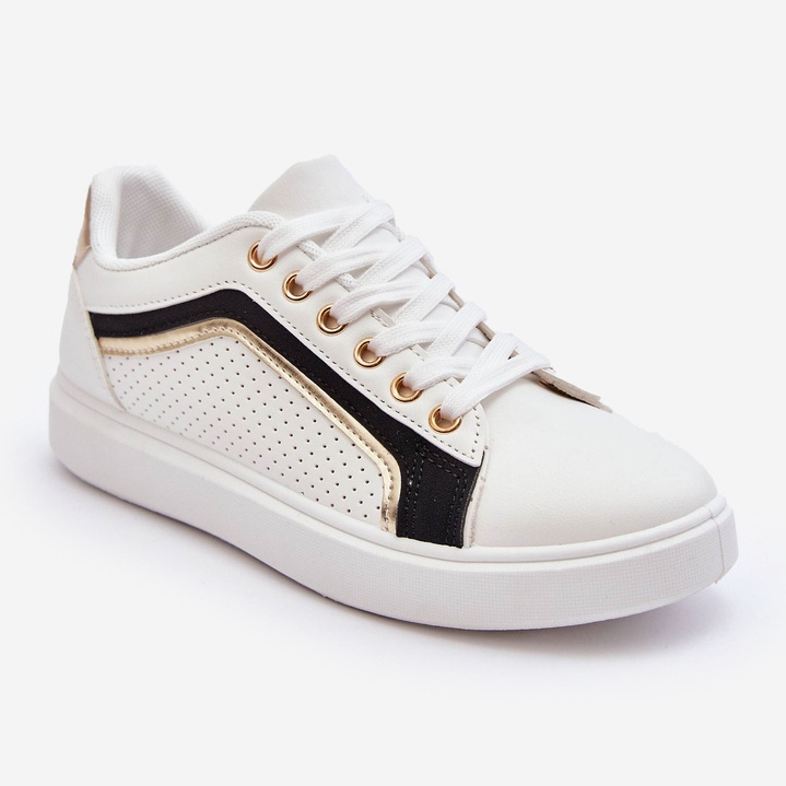 PG1 Nízká klasická dámská sportovní obuv bílá Lamimi bílý 1 PG1 Nízká klasická dámská sportovní obuv bílá Lamimi bílý 1