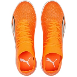 Kopačky Puma Ultra Match It M 107221 01 oranžový pomeranče a červené 2