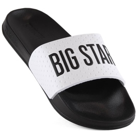 Mládežnické pěnové pantofle světle bílé Big Star MM274713 bílý 1