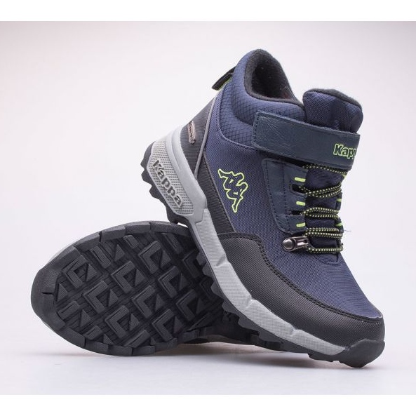 Boty Kappa Jasso Tex K Jr 260899K-6730 tmavě modrá modrý 1