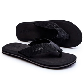 Pánské pěnové žabky Big Star LL174618 Black černý 4