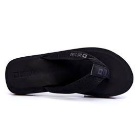 Pánské pěnové žabky Big Star LL174618 Black černý 3