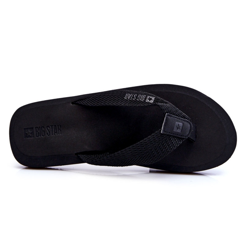 Pánské pěnové žabky Big Star LL174618 Black černý 3
