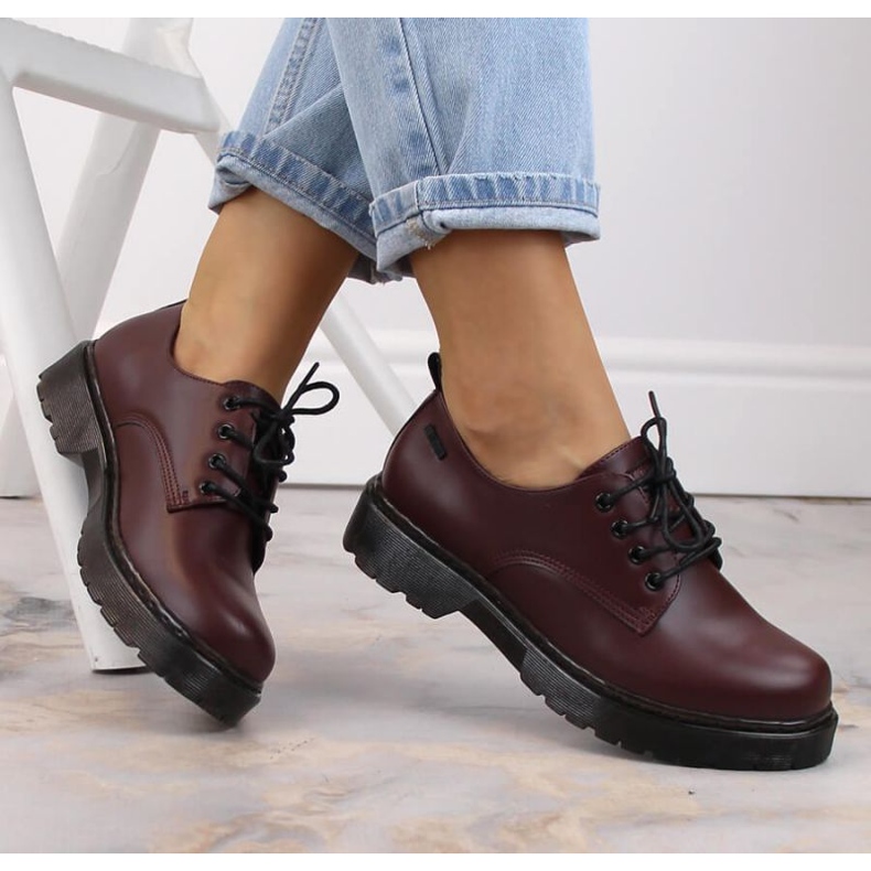 Boty Big Star W INT1569B vínové červené 1