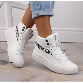 Sportovní obuv zateplená Big Star W INT1901A bílá bílý 1