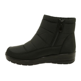 NEWS Lehké ženské sněhové boty na 22S26-5029 Black Fur černý 1