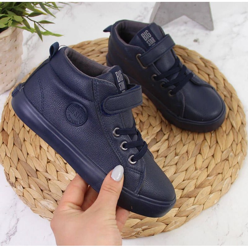 Boty Big Star Jr. EE374003 INT1253D modrý 1