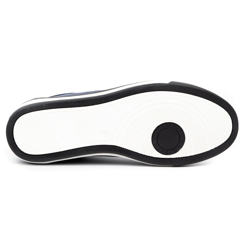 Polbut Pánské neformální kožené boty 2121/2 tmavě modrá modrý 1 Polbut Pánské neformální kožené boty 2121/2 tmavě modrá modrý 1