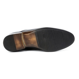 Olivier Pánská kožená společenská obuv lakovaná 480 černá 6