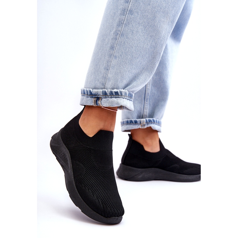 Dámské nazouvací sportovní boty Claris Black černá 1