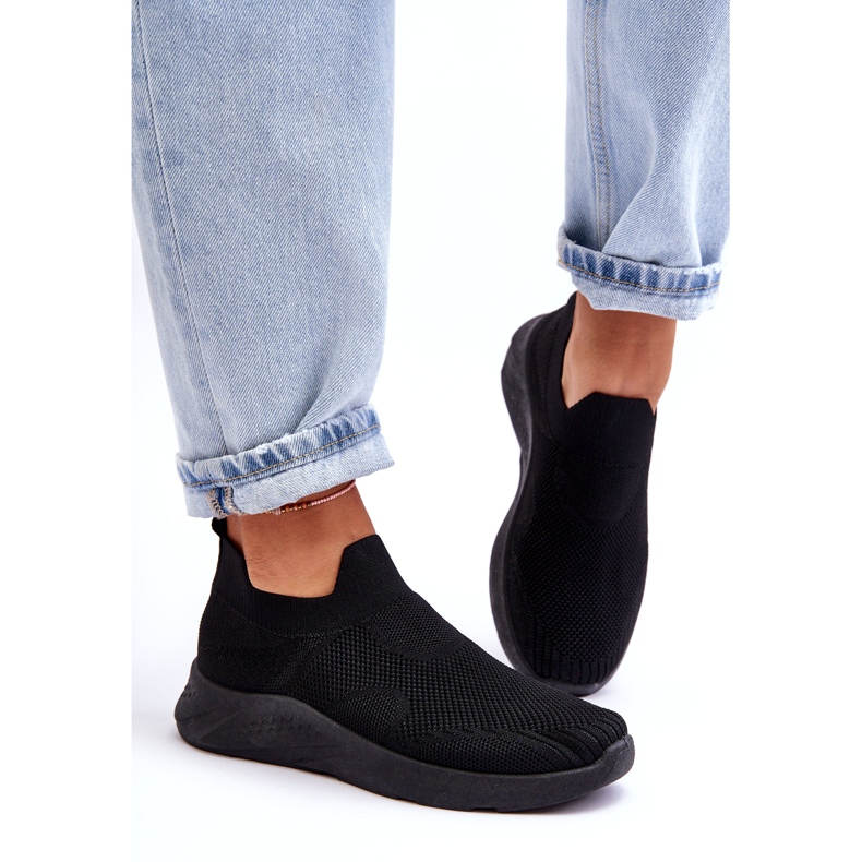 Dámské nazouvací sportovní boty Claris Black černá 2