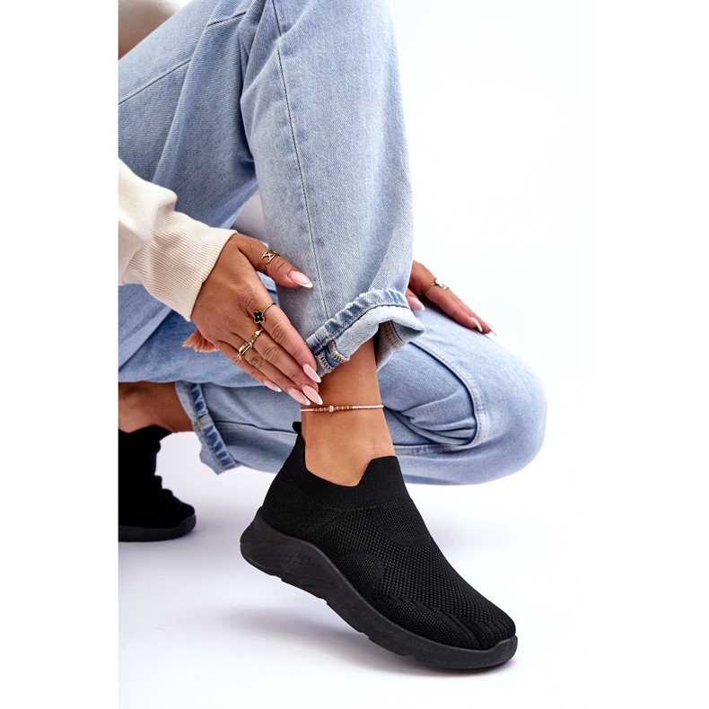 Dámské nazouvací sportovní boty Claris Black černá 3