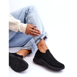 Dámské nazouvací sportovní boty Claris Black černá 4