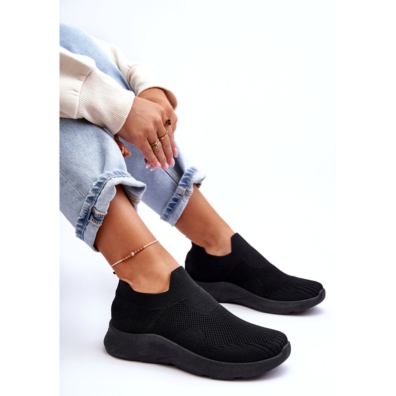 Dámské nazouvací sportovní boty Claris Black černý 5