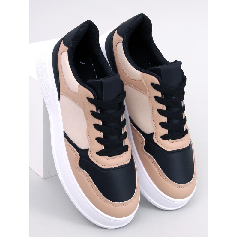 Dámské tenisky Panda Brewer BLACK/KHAKI béžový 1