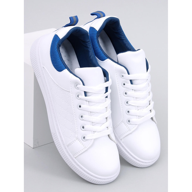 Dámské tenisky Keeler WHITE/ROYALBLUE bílý 1 Dámské tenisky Keeler WHITE/ROYALBLUE bílý 1