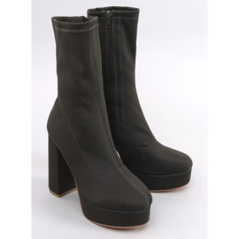 Zelené boty na platformě Baldacci zelená 1