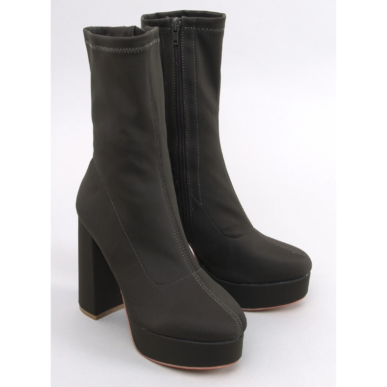 Zelené boty na platformě Baldacci zelený 1