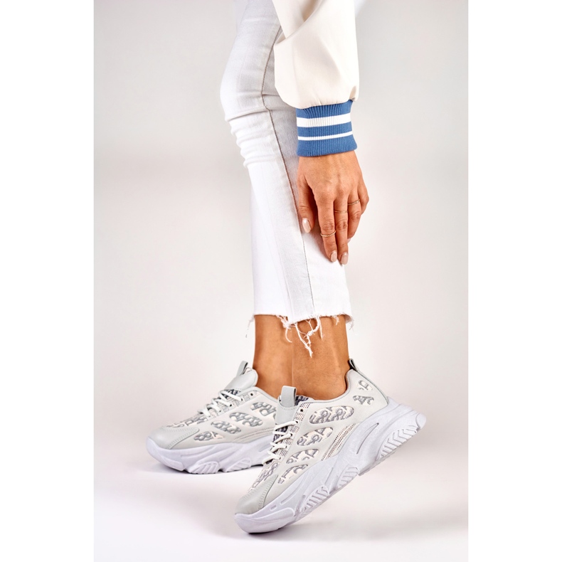 Dámské tenisky Emis šedé barvy šedá 2