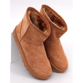 Krátké sněhule Ensle Camel hnědý 1