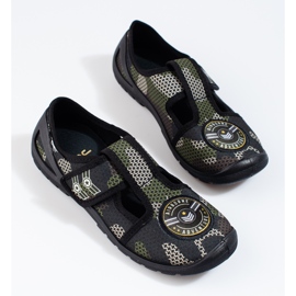 Chlapecké tenisky Shelovet na suchý zip šedá 1