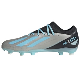Kopačky Adidas X Crazyfast Messi.3 Fg M IE4078 stříbro odstíny šedé 1