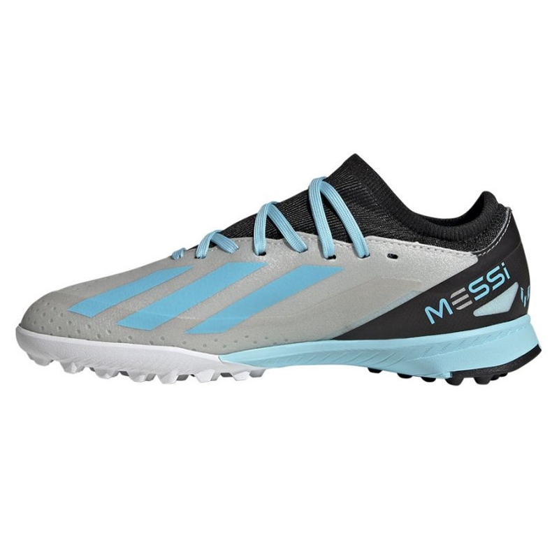 Kopačky Adidas X Crazyfast Messi.3 Tf Jr IE4073 šedá odstíny šedé 1