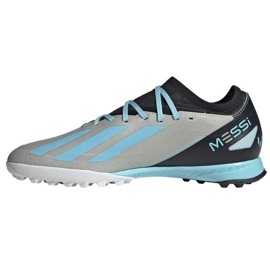 Kopačky Adidas X Crazyfast Messi.3 Tf M IE4074 stříbrný 1