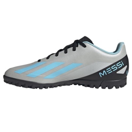 Kopačky Adidas X Crazyfast Messi.4 Tf M IE4069 šedá odstíny šedi 1
