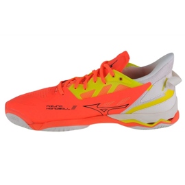 Házenkářské boty Mizuno Wave Mirage 5 M X1GA235002 oranžový pomeranče a červené 1